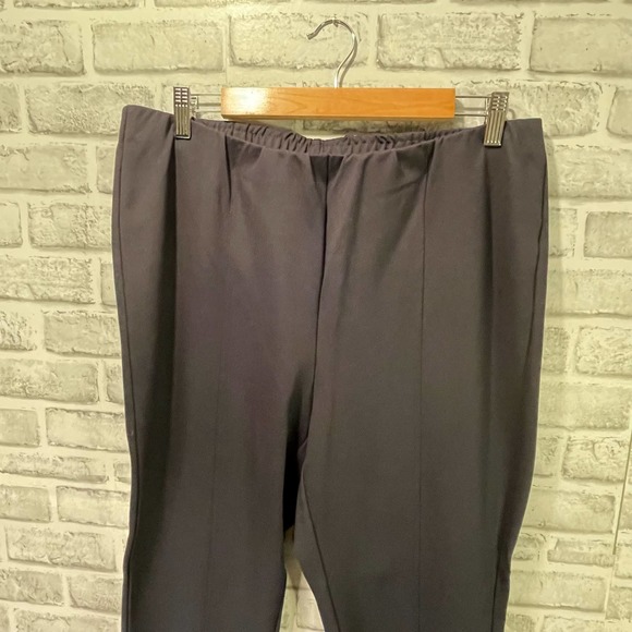 J Jill Navy pant Ponte Leggings Size XL Pull on - Picture 8 of 10